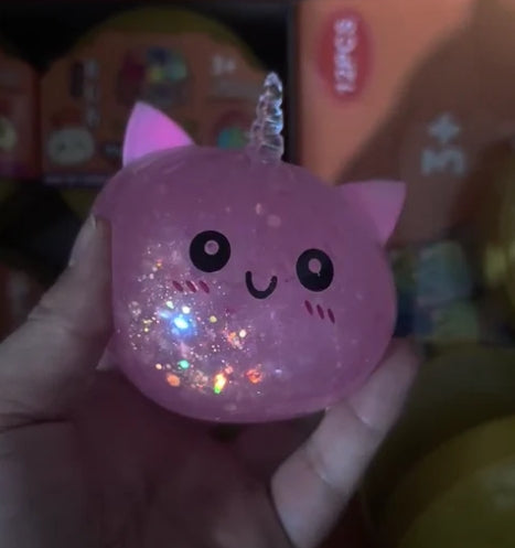Unicorn Dumpling Squishies