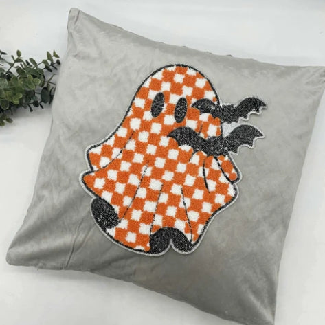 Ghost & Bats Chenille Patch
