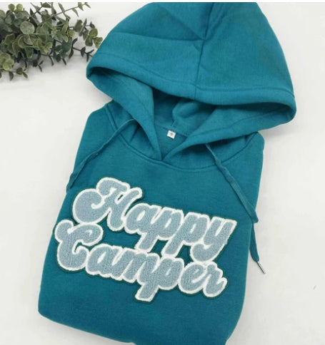 Happy Camper Chenille Patch