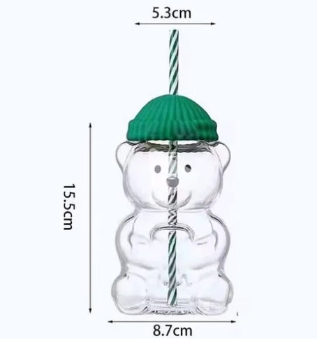 Polar Bear Borosilicate Glass Cup – Pre-Order
