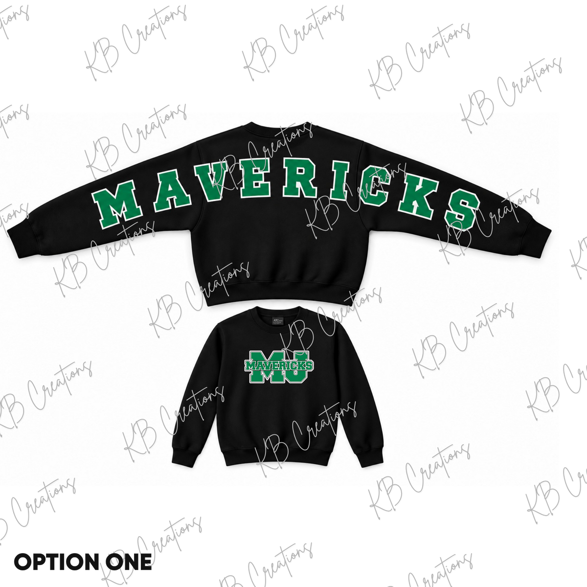 Mavericks Adult Crewneck