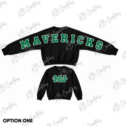 Mavericks Adult Crewneck