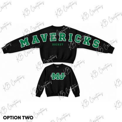 Mavericks Adult Crewneck