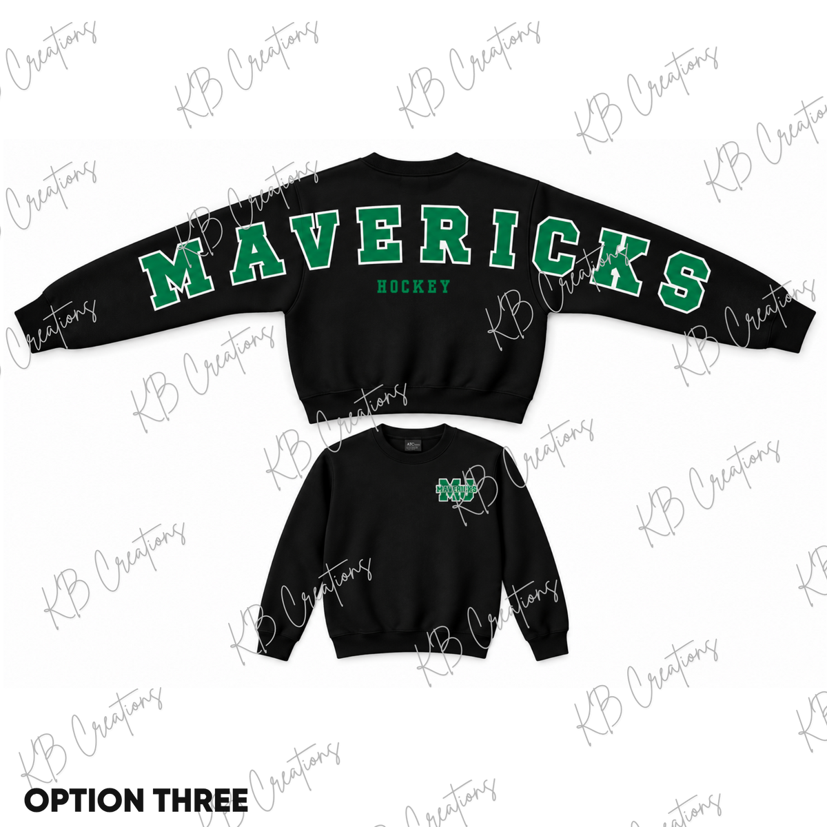 Mavericks Adult Crewneck