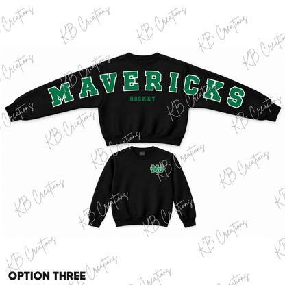 Mavericks Adult Crewneck