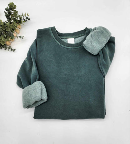 Kids Pigment Dyed Crewnecks