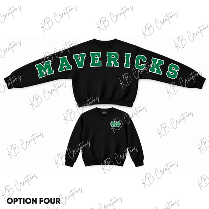 Mavericks Adult Crewneck