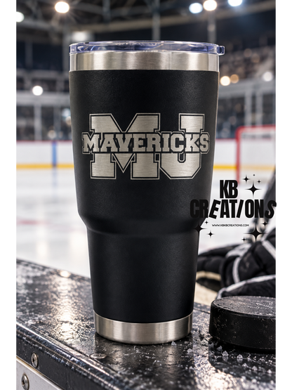 30oz Engraved Curve Tumbler