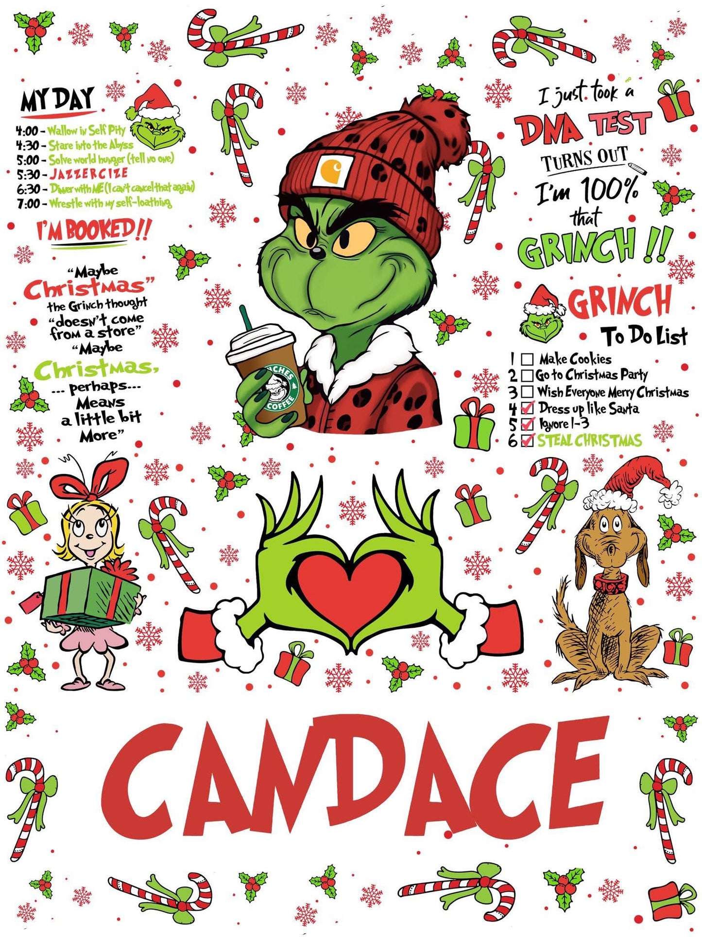 Christmas NAME Blankets