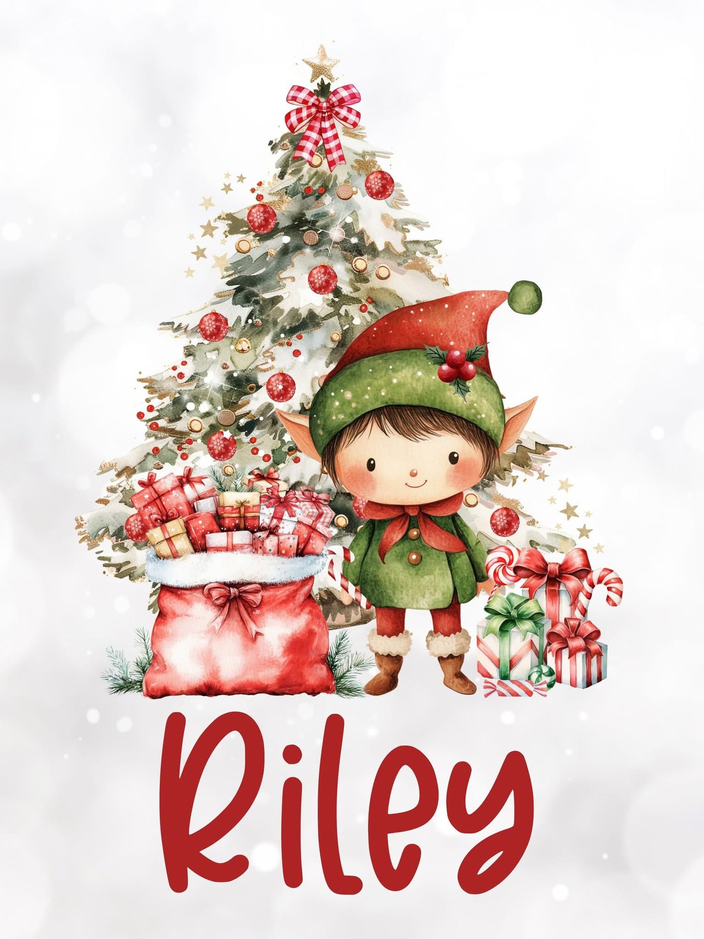 Christmas NAME Blankets