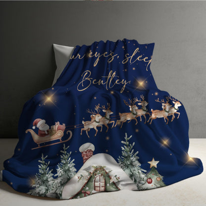 Christmas NAME Blankets