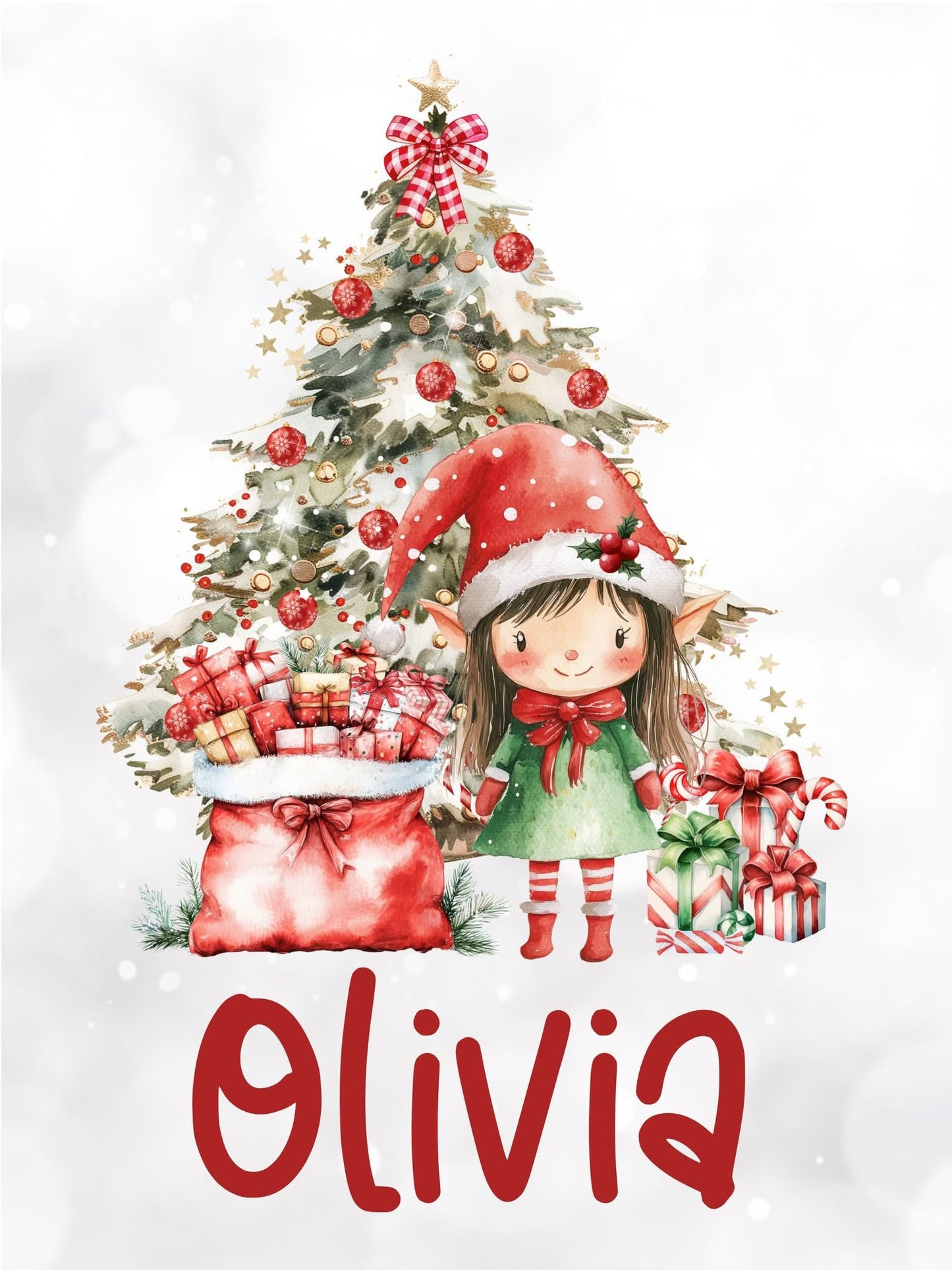 Christmas NAME Blankets