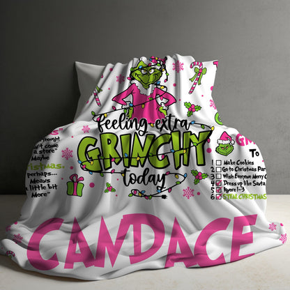 Christmas NAME Blankets