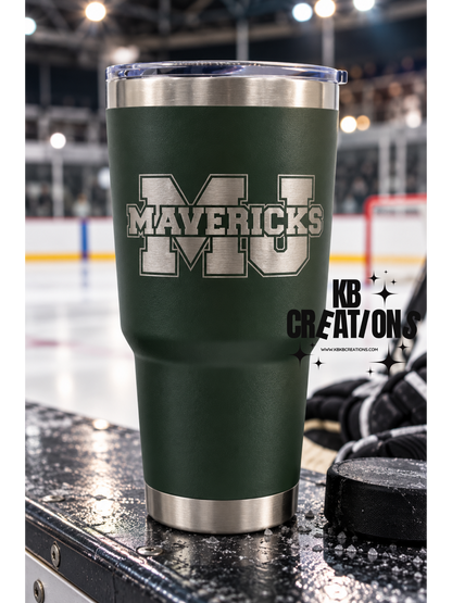 30oz Engraved Curve Tumbler