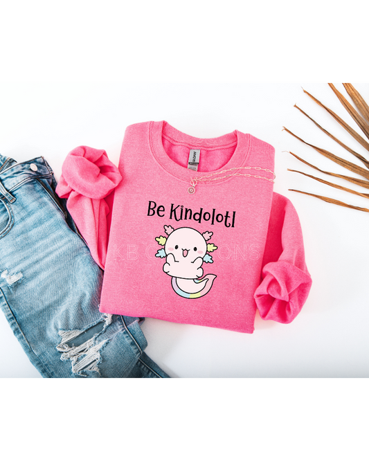 Be Kindolotl Crewneck