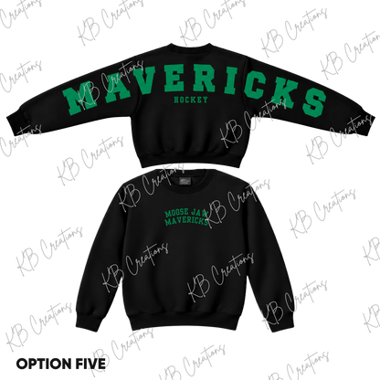 Mavericks Adult Crewneck