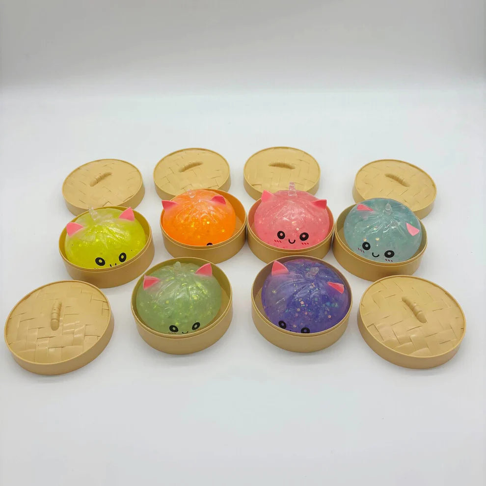 Unicorn Dumpling Squishies
