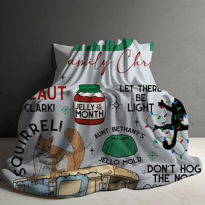 Christmas NAME Blankets