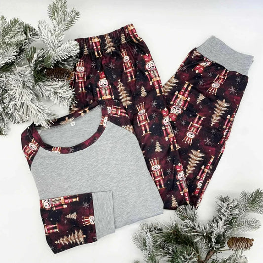 Nutcracker Christmas Family PJ Sets