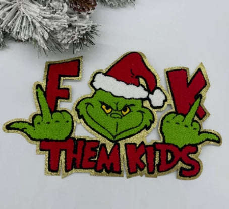 Them Kids Chenille Patch