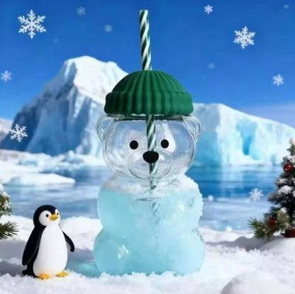 Polar Bear Borosilicate Glass Cup – Pre-Order