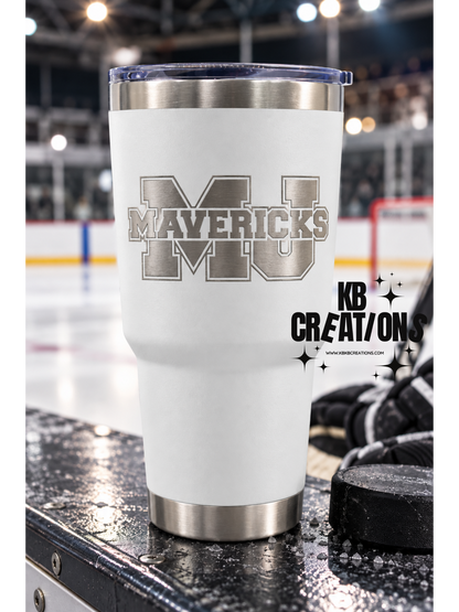 30oz Engraved Curve Tumbler